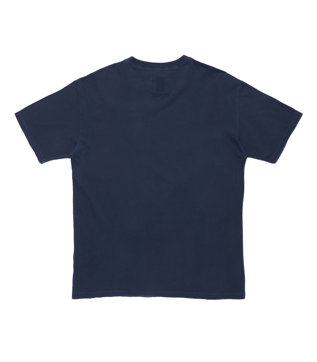 REPLAY MOTORCYCLE ガーメントダイ ロゴプリントTシャツ 詳細画像 インデイゴ 2